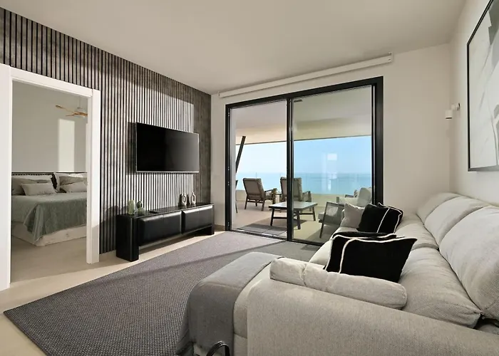 Modern - Amazing Seaview - Close To - Pool Appartement Fuengirola